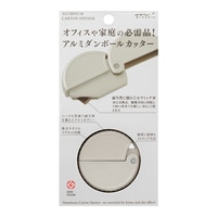 【ミドリ】(国内販売のみ) カッター アルミ ダンボールカッター  シルバー 35491