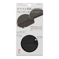 在庫限り_#ミドリ(国内販売のみ)  カッター アルミ ダンボールカッター  黒 35492