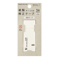 【ミドリ】(国内販売のみ) 修正テープ 紙製修正テープ<5mm>  白 35498