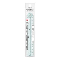 #デザインフィルミドリ(国内販売のみ）  マルチ定規 ３０ｃｍ 青Ａ 42303006