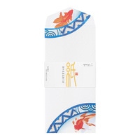 #デザインフィルミドリ(国内販売のみ） 封筒 封筒030 シルク  金魚柄  81030006
