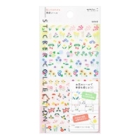 #ミドリ (国内販売のみ)シール 季節 植物柄