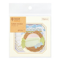 【ミドリ】(国内販売のみ) シール シール2612 PCM ラベル  スイーツ柄 82612