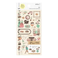 #デザインフィルミドリ(国内販売のみ） 手帳関連小物 シール  韓国柄 82716006