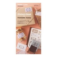 【ミドリ】(国内販売のみ) シールブック シールブック　回転印  暖色 84695