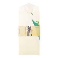 #デザインフィルミドリ(国内販売のみ） 封筒 封筒158 4柄入  春の花柄 白 87158006