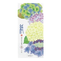 #デザインフィルミドリ(国内販売のみ） 一筆箋 一筆箋585 4柄入  紫陽花柄 89585006