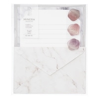 #マルアイ レター ミネラ･レターセット  シルバー ﾚMN103