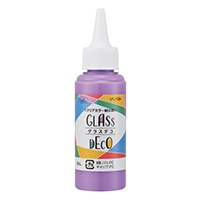 #ヤマト 絵の具 グラスデコ　単色　６０ｍｌ 容量：60ml バイオレット GDS60H-10