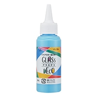 #ヤマト 絵の具 グラスデコ　単色　６０ｍｌ 容量：60ml スカイブルー GDS60H-12