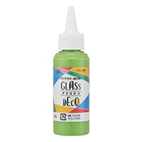 #ヤマト 絵の具 グラスデコ　単色　６０ｍｌ 容量：60ml ライトグリーン GDS60H-16