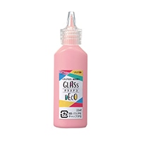 #ヤマト 絵の具 グラスデコ　単色 容量：22ml ライトピンク GDS22H-5