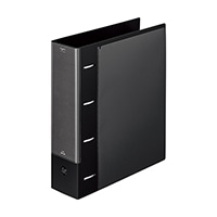 #リヒトラブ ファイリング用品 myfa･コレクションファイルスーパーワイド A4 ジェットブラック F3302-24