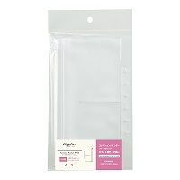 #リヒトラブ クリヤーポケット ｍｙｆａ　ファスナーポケットリフィル　２分割   N-3360