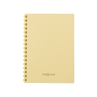 #リヒトラブ リングノート ソフィーチェノート A6 イエロー N3101-5