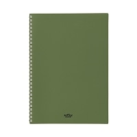 #リヒトラブ ノート ソフィーチェノート セミB5 オリーブ N3204-22