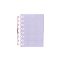 #リヒトラブ ノート オープンリングノート ミニ パープル N2719-10