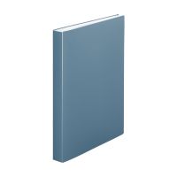 #リヒトラブ ファイリング用品 クリヤーブック A4 スレートブルー N2402-11