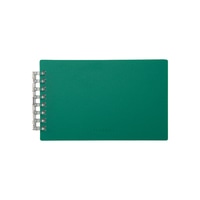 #リヒトラブ Ｍｕｔｕａｌ オープンリングノート メモＬサイズ ディープグリーン N2670-7