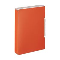 #リヒトラブ 収納用品 ファイルケース A4 テラコッタオレンジ A2039-4