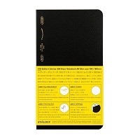 #ニトムズ(国内販売のみ） ノート 365デイズノート グリッド B6スリム ブラック SS1021