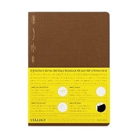 #ニトムズ(国内販売のみ） ノート 365デイズノート グリッド A5 カカオブラウン SS0126