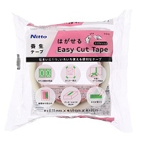 #ニトムズ(国内販売のみ） テープ はがせるEasy Cut Tape 48×20 クリアメッシュ T1513