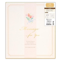 #エヌビー社 色紙 二つ折り色紙  花束　 2199206