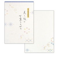 #エヌビー社 レター 便箋･美紋 B5相当 美しい紋Ａ 4460205