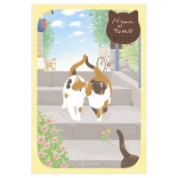 #エヌビー社 カード ポストカード･にゃんとも  したまち 2622803