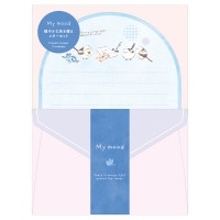#エヌビー社 レター レターセット･Mymood B6 ブルー 1340101