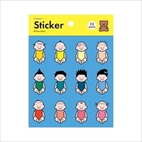 #学研ステイフル(国内販売のみ） シール おおのたろう・透明シール  髪型 CM04046