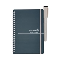 #学研ステイフル 綴じノート SHIROitaノート B6 BK D09807