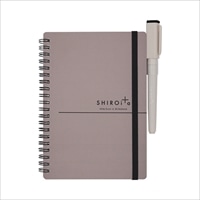 #学研ステイフル 綴じノート SHIROitaノート B6 GY D09808
