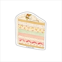 #学研ステイフル(国内販売のみ） シール くらはしれい・クリアステッカー  ケーキ EM03069