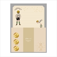 #学研ステイフル(国内販売のみ） レター くらはしれい･レターセット 便箋,封筒に箔押加工 天使あれこれ AD05522