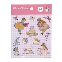 #学研ステイフル(国内販売のみ） シール くらはしれい･透明シール  猫の日 CM04052
