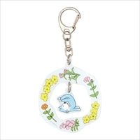 #学研ステイフル(国内販売のみ） レター 11ぴきのねこ･アクリルキーホルダー  グリーン G08804