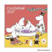 #学研ステイフル(国内販売のみ） カレンダー ムーミンスクエアカレンダー 壁掛･日曜始  DM12017