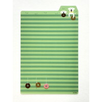 #エムディーエス 下敷き 大人のシタジキ A5 イヌとドーナツ SI002