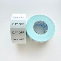 #エムディーエス ラベラーシール DAY OFF RA005