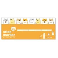 #マインドウエイブ 付箋 スティックマーカー  ハムスター 57906