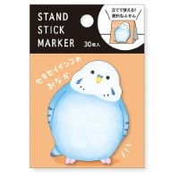 #マインドウエイブ 付箋 スタンドSマーカー 57971 セキセイインコノオナカ  セキセイインコノオナカ 57971