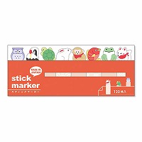 #マインドウエイブ 付箋 スティックマーカー  ドウブツ 57996