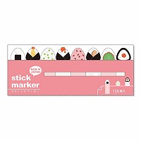 #マインドウエイブ 付箋 スティックマーカー  オニギリ 57998