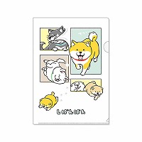 #マインドウエイブ 文具小物 シバンバンＡ４クリアファイル  テテテ 58023