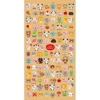 #マインドウエイブ シール シールプチプチ  Lucky　Animal★ 71850