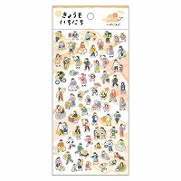 #マインドウエイブ ＭＷシール キョウモイチニチステッカー  イブニング 81936