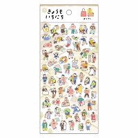 #マインドウエイブ ＭＷシール キョウモイチニチステッカー  ホリデー 81938