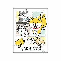 #マインドウエイブ シール シバンバンステッカー  テテテ 82144